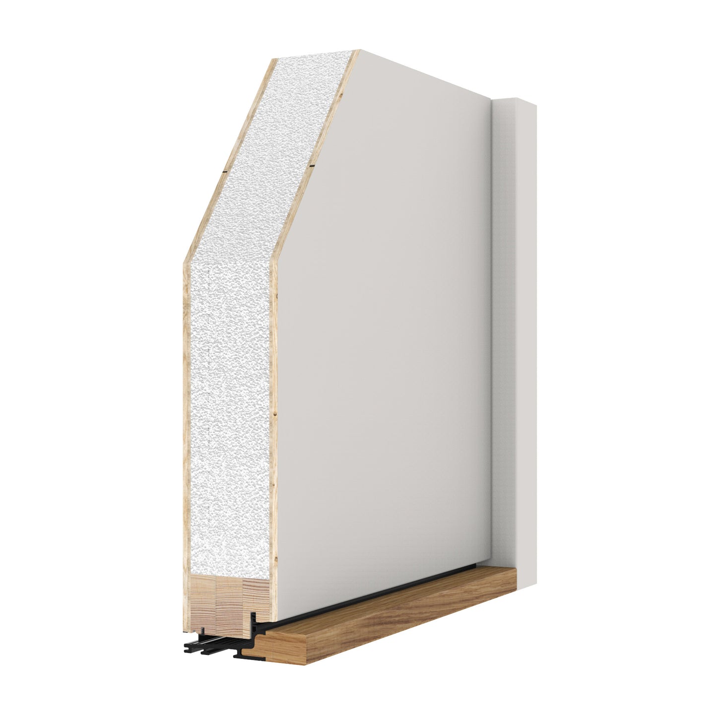 Outward Opening Timber Panel Door (S303T)