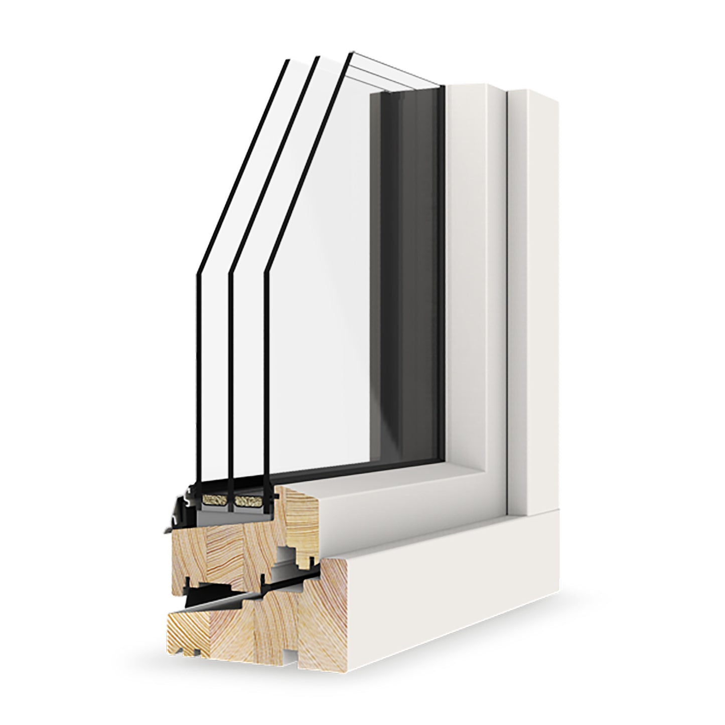 Outward Opening Timber Window (P41T)
