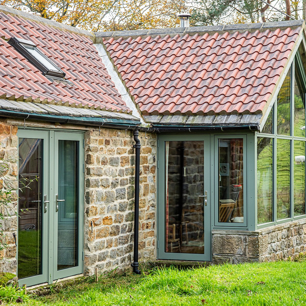 Outward Opening Alu-Clad Framed Door (S307A)