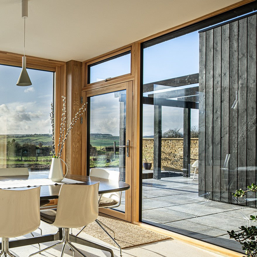 Inward Opening Alu-Clad Framed Door (S309A)