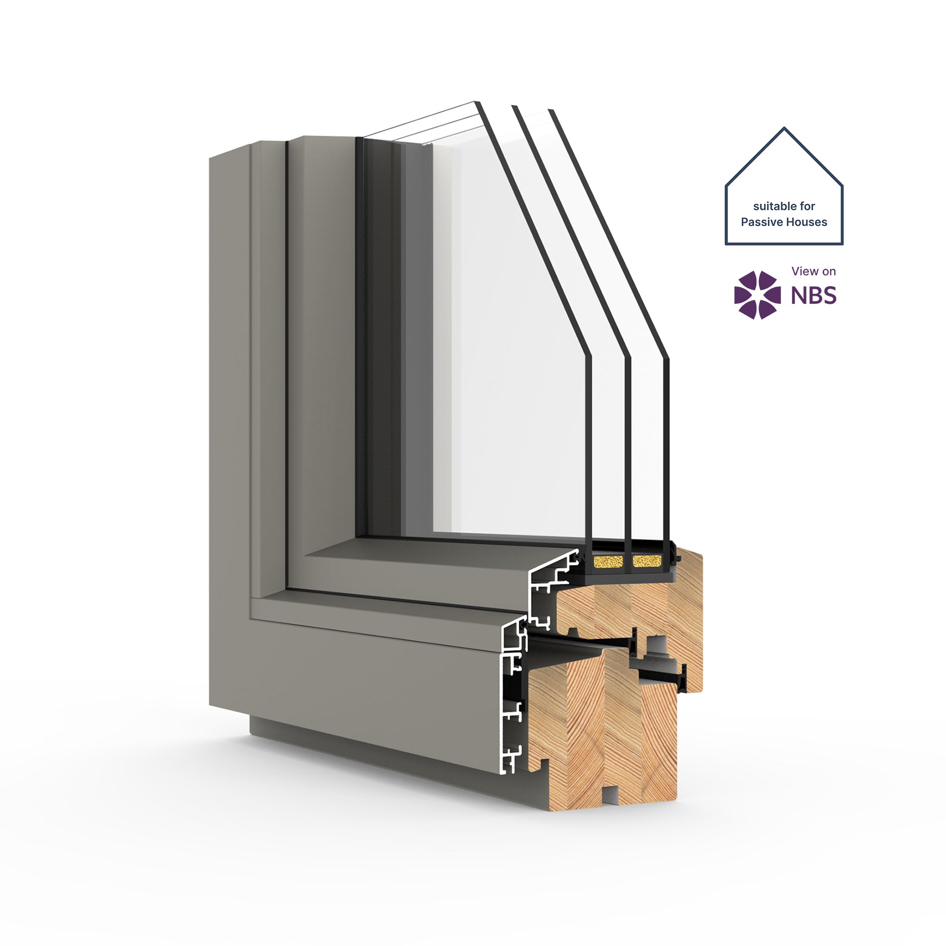 Passive House Triple Glazed Windows from Norrsken
