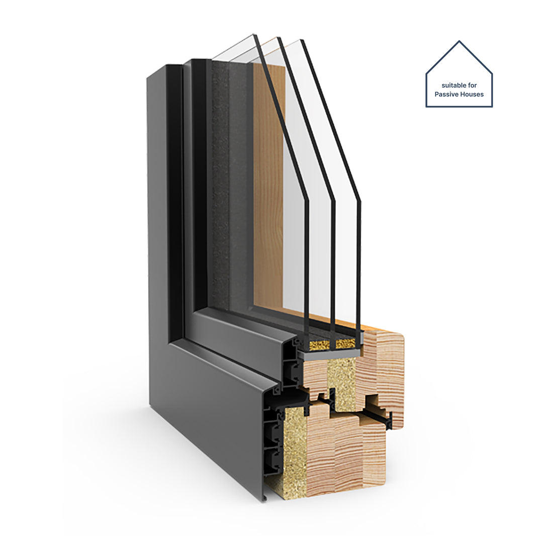 Inward Opening Windows - Triple & Double Glazed from Norrsken