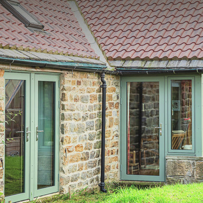 Outward Opening Alu-Clad Framed Door (S307A)