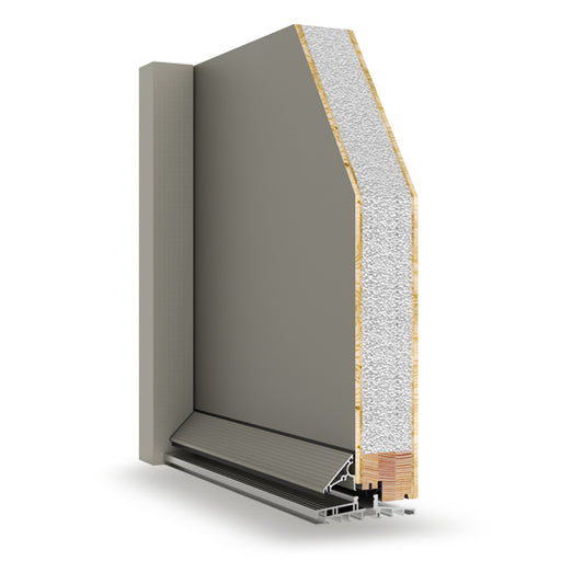 Inward Opening Alu-Clad Panel Door (S105A)